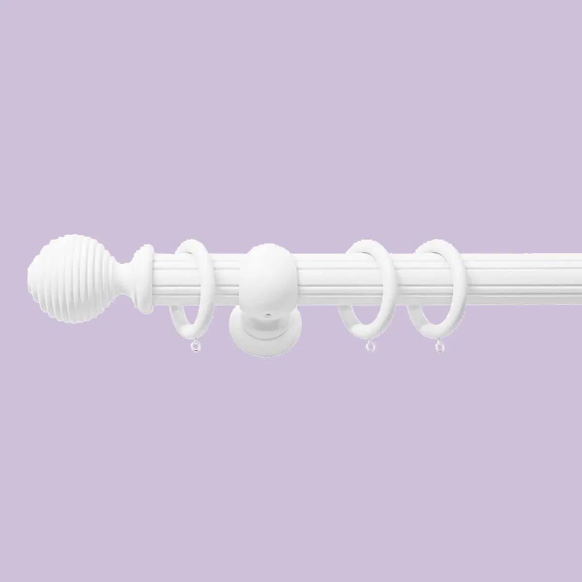 Aristocracy-50mm-Earl-Somerset-White-Reeded Aristocracy-50mm-Earl-Somerset-White-Reeded